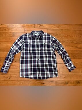 Duluth Relaxed Fit Men’s Tall Button-Up Flannel Shirt